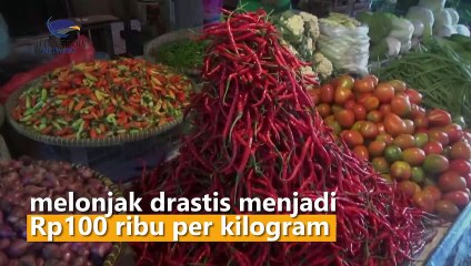 Pedagang Menjerit! Harga Cabai Rawit Merah di Tangerang Tembus Rp100 Ribu per Kg