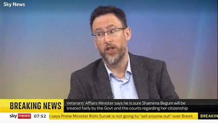 Britain is ‘responsible’ for Shamima Begum, Amnesty director says