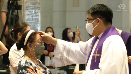 Filipinos mark Ash Wednesday 2023
