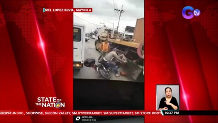 14-anyos na lalaki, naaktuhang nagnanakaw sa truck | SONA