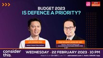 Consider This: Defence Spending (Part 1) - Lower Allocation in Budget 2023?