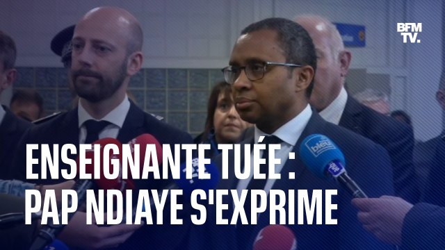 Enseignante mortellement poignardée à Saint-Jean-de-Luz: la conférence de presse de Pap Ndiaye