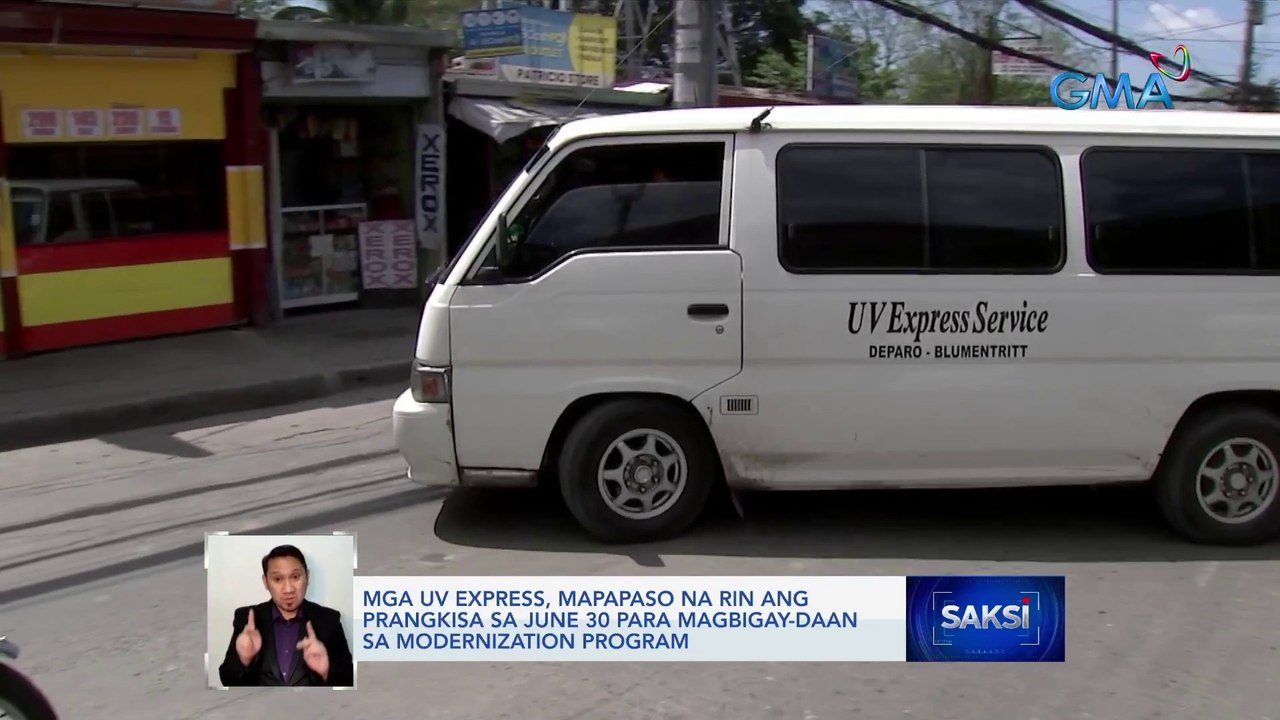 Mga UV Express, mapapaso na rin ang prangkisa sa June 30 para magbigay-daan sa modernization program | Saksi