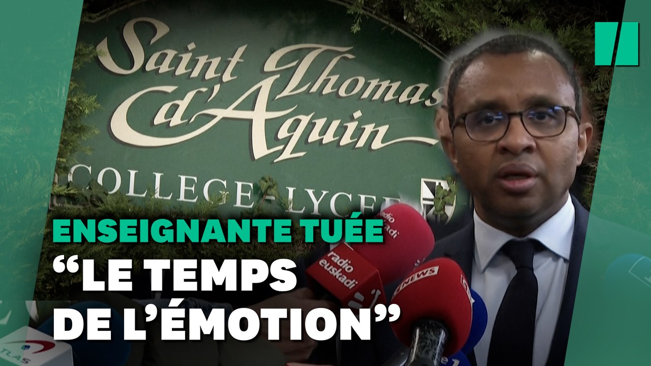 Professeure tuée à Saint-Jean-de-Luz : Pap Ndiaye et Stanislas Guerini se sont rendus sur place