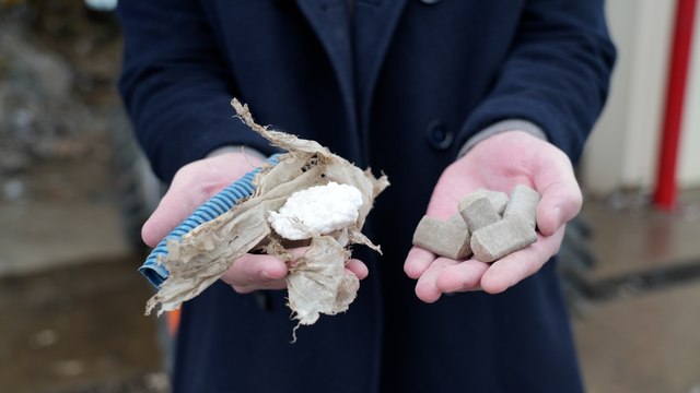 Transformer les « déchets ultimes » en pierre à construction, l'invention géniale de cette start-up française