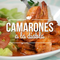 Camarones a la diabla picositos