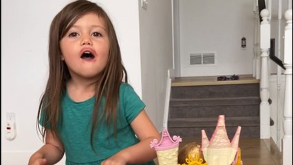 Girl tries to say 'Falcon Bird' but it keeps coming out sounding like a dirty word