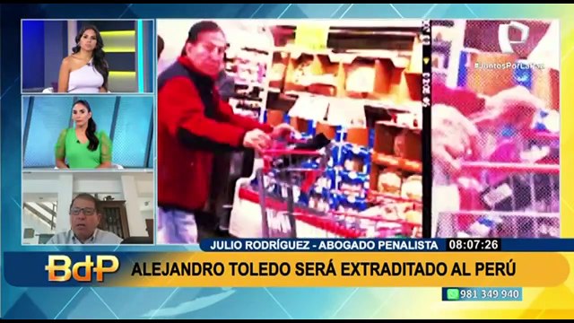 Julio Rodríguez: Está en cancha del Perú la celeridad de extradición de Alejandro Toledo