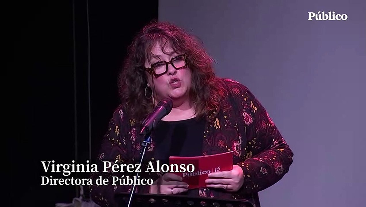 Virginia Pérez Alonso, directora de 'Público: "Es ahora cuando necesitamos más que nunca un discurso a favor de la paz"