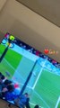 Sur son compte Instagram, Jordan Ozuna a publié un extrait du match en y ajoutant une série d'emojis pour féliciter celui qui fait battre son coeur.Jordan Ozuna partage une vidéo de Karim Benzema.