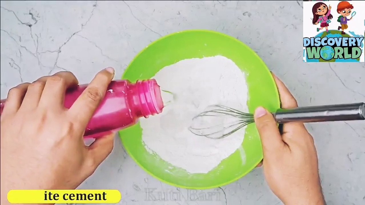 Plastic bottle flower vase making look like ceramic vase!!