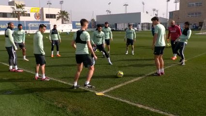El Villarreal prepara la visita del Getafe