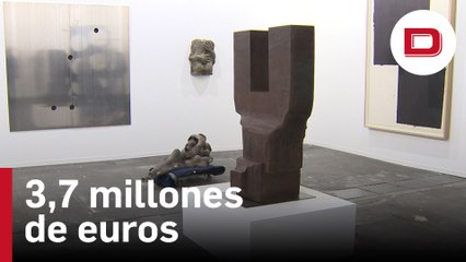 ARCO presenta su pieza más cara de la exposición valorada en 3,7 millones de euros y 1,5 toneladas