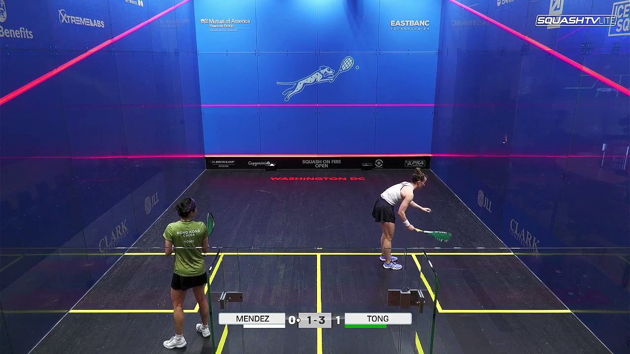 Mendez v Tong | Squash On Fire Open 2023 | Round 1