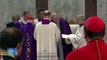 Papa Francesco presiede la liturgia del Mercoledì delle Ceneri