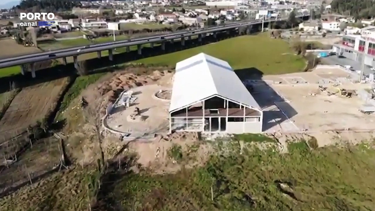 "Um sonho que se vai concretizar". As imagens do novo quartel dos Bombeiros Voluntários de Braga que estará pronto no verão