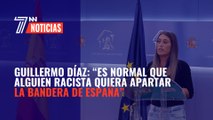 Guillermo Díaz, Ciudadanos: “Es normal que alguien racista quiera apartar la bandera de España”