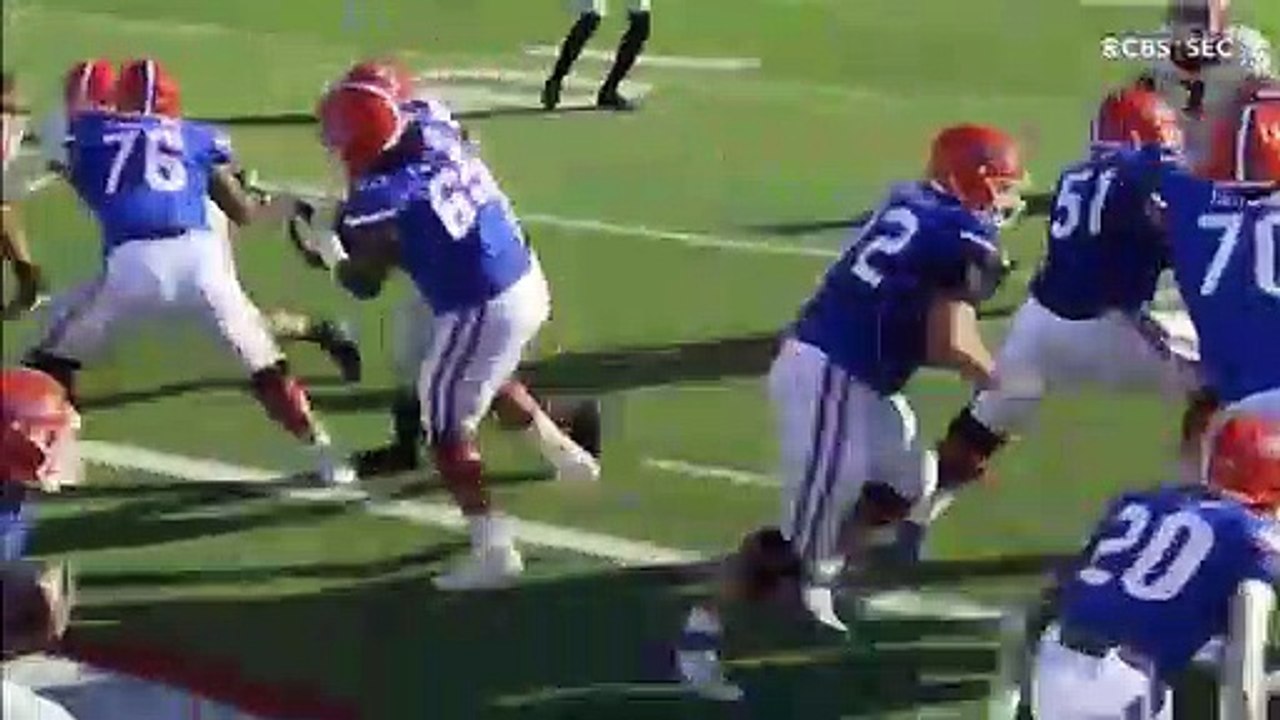 Jordan Davis sheds run block video Dailymotion