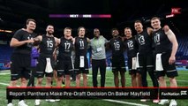 Panthers Make Pre-Draft Decision on Baker Mayfield