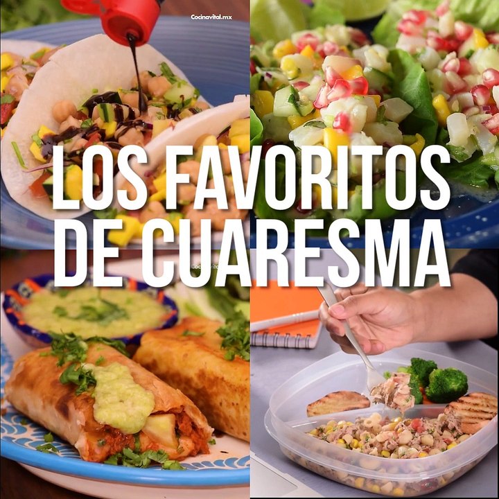 Las mejores recetas para comer esta Cuaresma