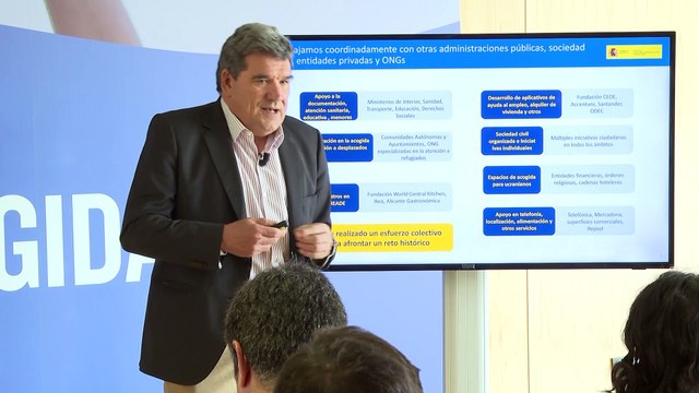 Después de un año de guerra, España sigue recibiendo unos 1.000 refugiados ucranianos a la semana