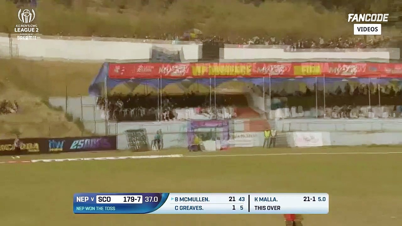 SCO V NEP Highlights_Bold NEP shock a resilient SCO side by two wickets_Highlights