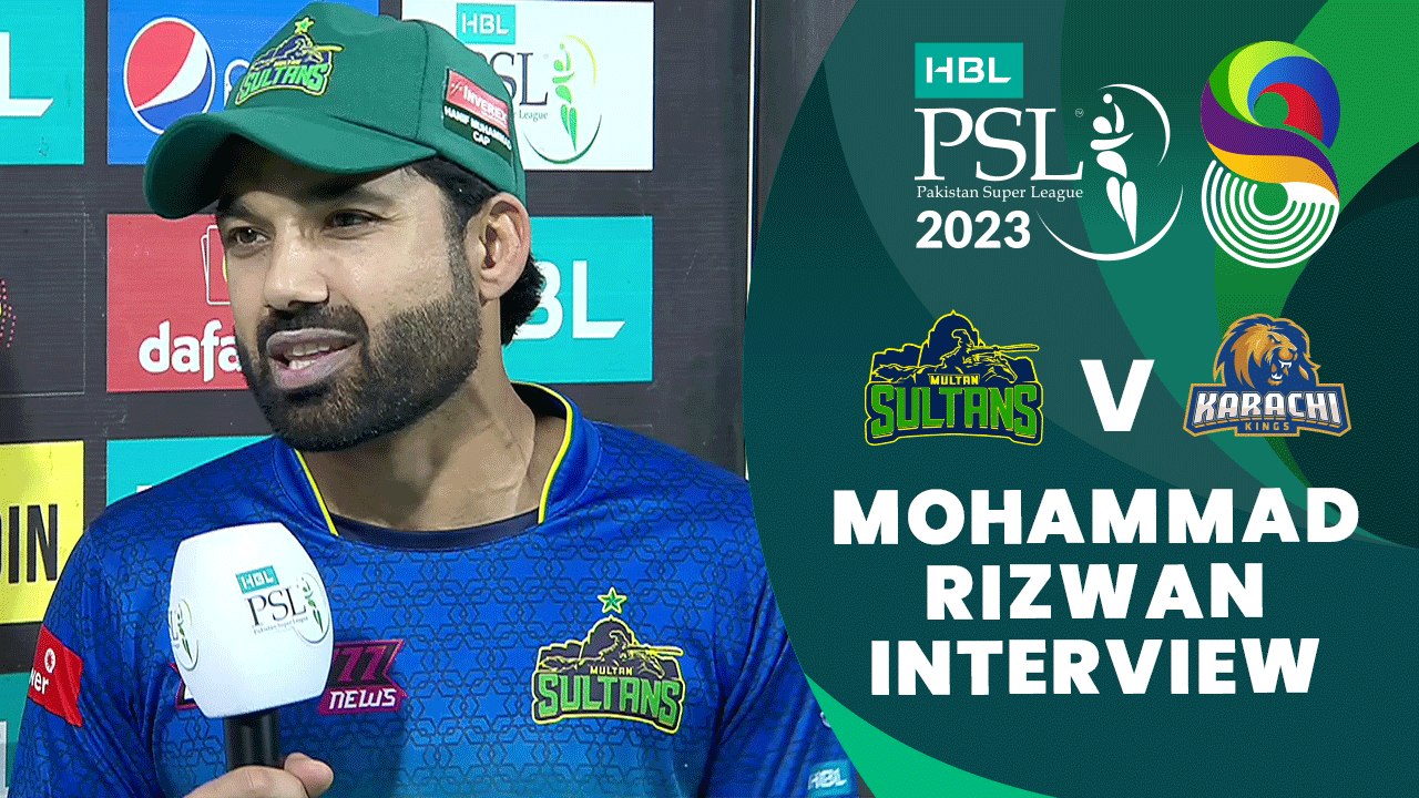 Mohammad Rizwan Interview | Multan Sultans vs Karachi Kings | Match 11 | HBL PSL 8 | MI2T