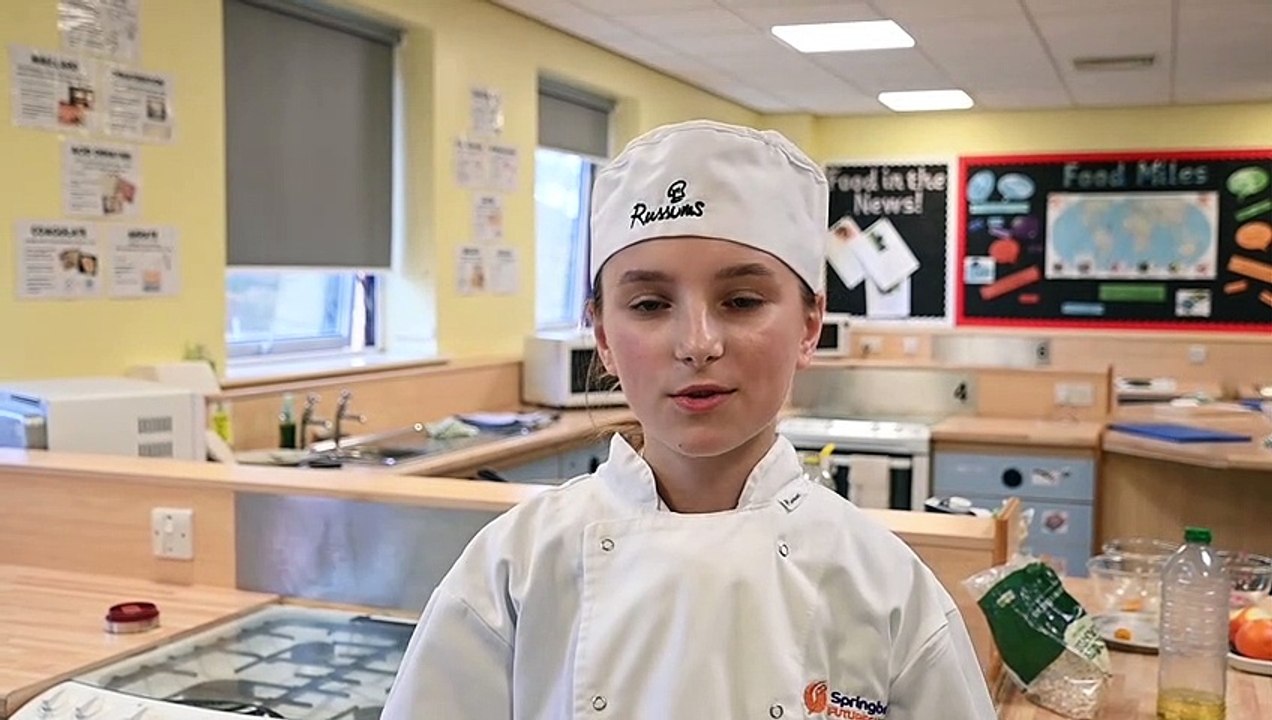Young chef in national competition
