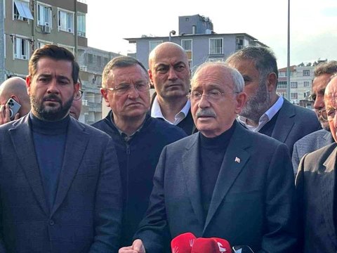 Kılıçdaroğlu: Hatay'ı ayağa kaldırmak hepimizin ortak görevidir