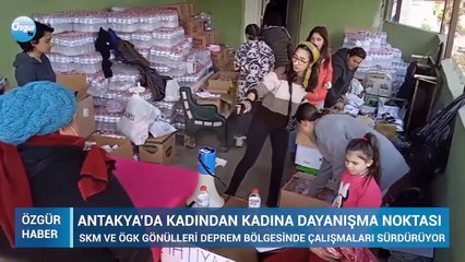 Özgür Haber / Yaşasın kadın dayanışması