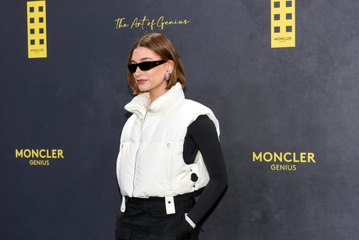 Hailey Bieber Paired an Itty-Bitty Miniskirt With a Super Cropped Puffer Vest During Date Night With Justin