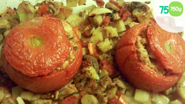 Tomates farcies végétariennes