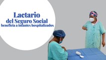 Lactario del Seguro Social  beneficia a infantes  hospitalizados