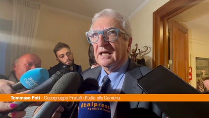 Ucraina, Foti "Centrodestra sempre compatto"