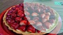Tarte aux fraises croustillante