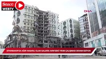 Diyarbakır'da 89 kişinin öldüğü Galeria'daki AVM ve 3 blok yıkılıyor