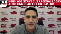 Hogs' Gus Argenal Looking at Baylor Game