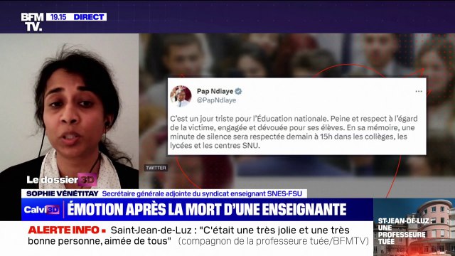 Saint-Jean-de Luz: Il faudra passer aux actes estime Sophie Vénétitay du syndicat enseignant SNES-FSU