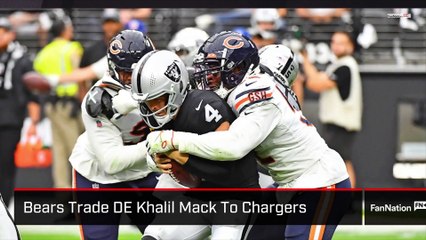 Chargers Acquire Khalil Mack in Trade With Bears