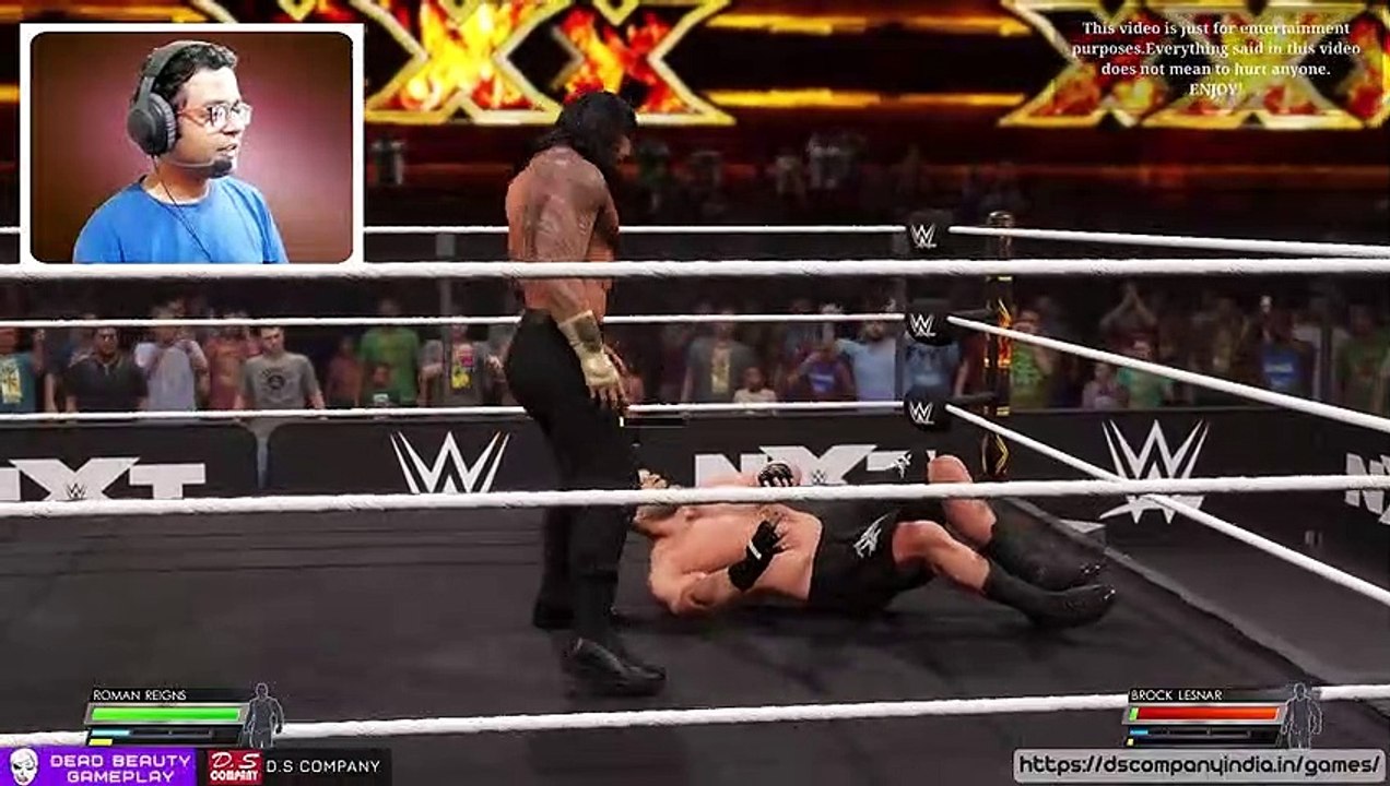 Roman Reings vs Brock Lesnar Fight WWE2K22 SEASON 1 EPISODE 7
