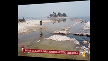 un'isola nel lago di garda