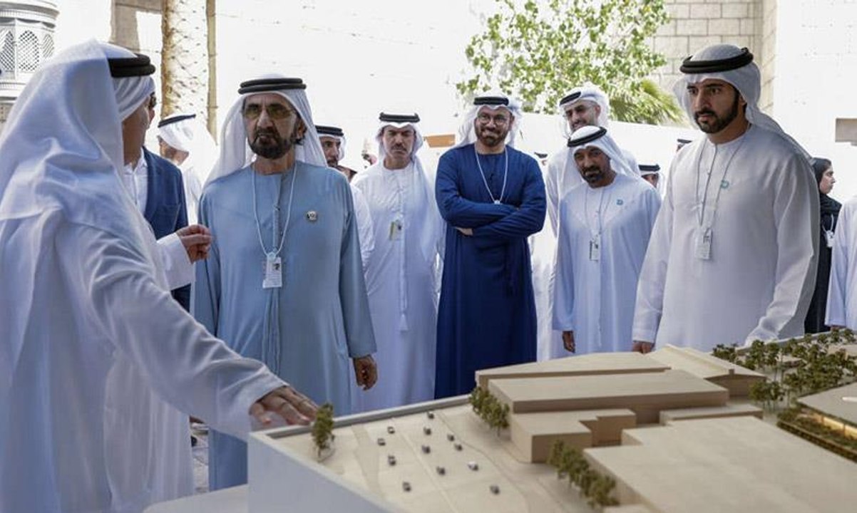 محمد بن راشد يعتمد تصميم محطات التاكسي الجوي الجديدة في دبي