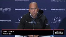 Penn State coach James Franklin on coaching without his family