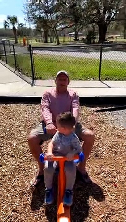 Uncle Gets Stuck Upside Down