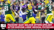 Quay Walker Apologizes For Shoving Lions Medical Staff