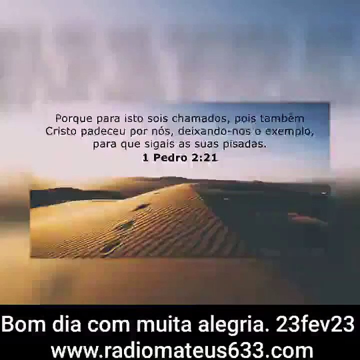 23fev23 - Devocional Rádio Mateus 633