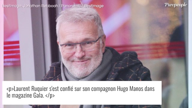 Il est très beau ! : Laurent Ruquier et Hugo Manos amoureux, rares confidences du couple sur leur rencontre