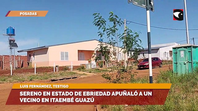 Posadas, Sereno atacó a un vecino en Itaembé Guazú