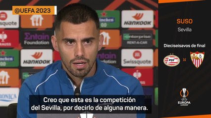 Suso: “La Europa League es la competición del Sevilla”