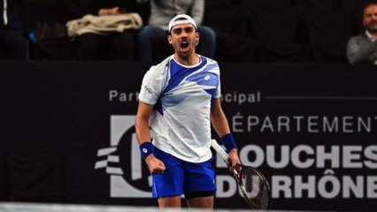 ATP - Marseille 2023 - Benjamin Bonzi : "Moi, je suis complètement Marseillais... ça fait trois ans que je suis là !"